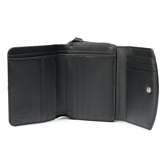 Aigner Ambra Wallet Genuine Leather 12 cm