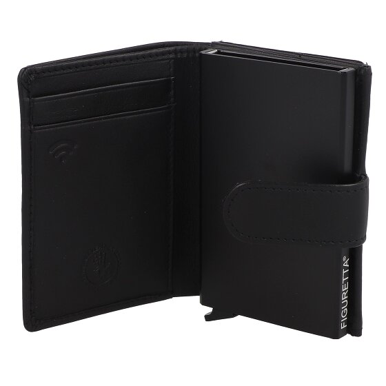 Greenburry Nappa Credit card case RFID protection Leather 8 cm