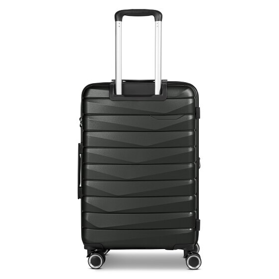 Bench Paris 4 wheels Trolley M 66 cm with expansion pleat