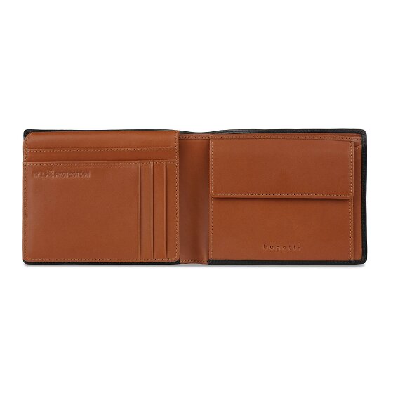 Bugatti Roccia Wallet RFID protection Leather 12.5 cm