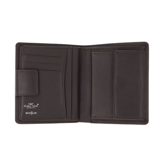 Golden Head Polo wallet RFID leather 10 cm