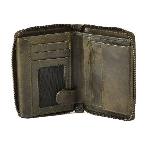 Greenburry Newport Wallet RFID protection Leather 13 cm