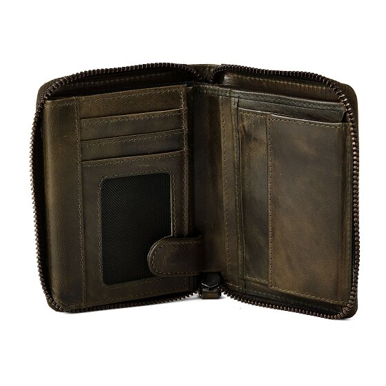 Greenburry Newport Wallet RFID protection Leather 10 cm