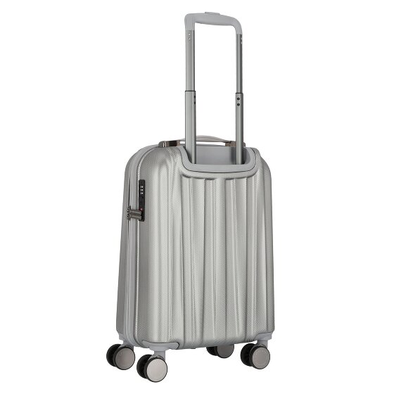 Polestream Moonrock 4 wheels Cabin trolley 55 cm with expansion pleat
