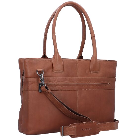 Plevier Structure Antilla Shoulder Bag RFID protection Leather 40 cm Laptop compartment