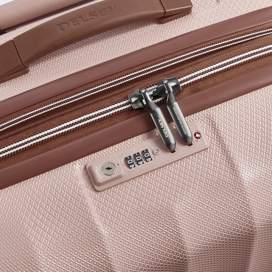 Delsey Paris Carrousel 4 wheels Suitcase set 3-piece with expansion pleat