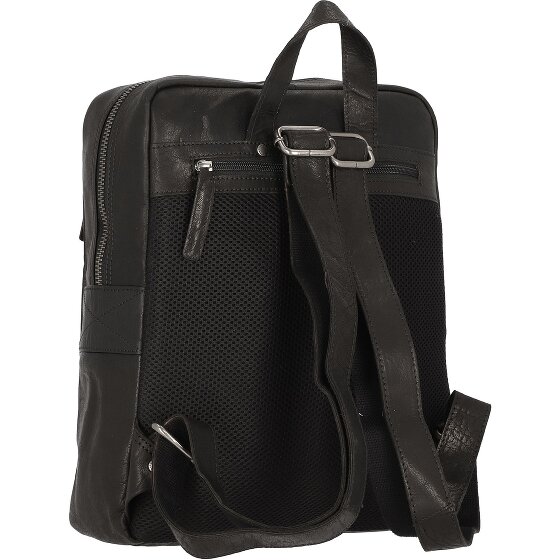 Spikes & Sparrow Bronco backpack leather 34 cm laptop compartment