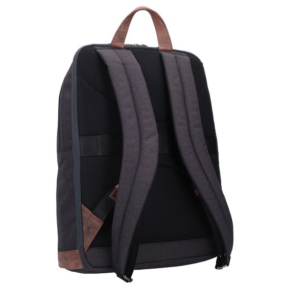 Greenburry Recycled PET Derby backpack 43 cm laptop compartment