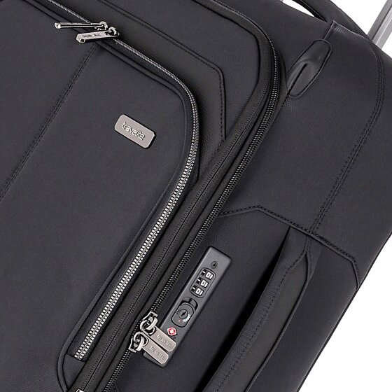 Travelite Priima 4 wheels Cabin trolley 55 cm with expansion pleat