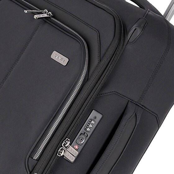 Travelite Priima 4 wheels Cabin trolley 55 cm with expansion pleat