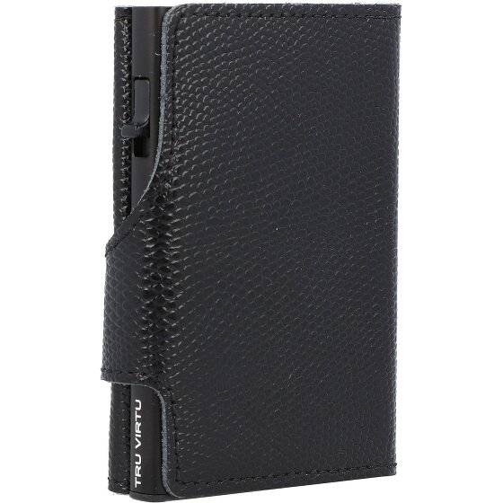 Tru Virtu Click & Slide credit card case RFID leather 6.5 cm