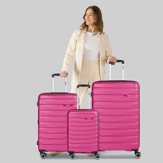Bench Paris 4 wheels Suitcase set 3-piece with expansion pleat