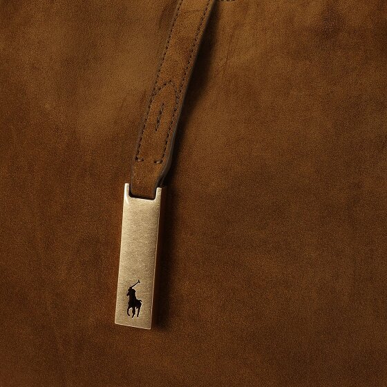 POLO RALPH LAUREN Polo ID Shopper Bag Genuine Leather 42 cm