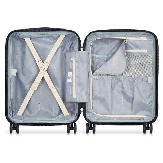 Delsey Paris Shadow 5.0 Slim 4 Roll Cabin Trolley 55 cm