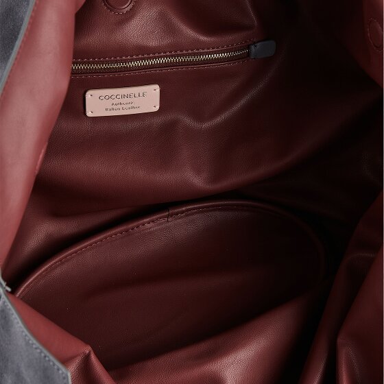 Coccinelle Smash Shopper Bag Genuine Leather 35 cm