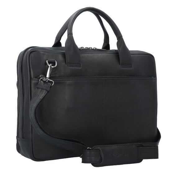 Plevier Structure Petronas Briefcase Leather 40 cm Laptop compartment