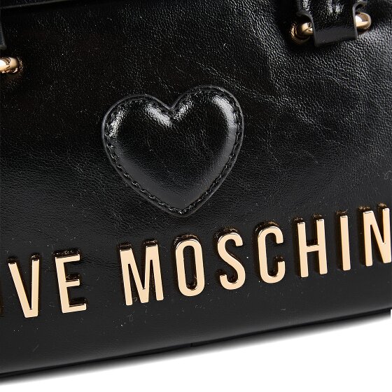 Love Moschino Nero Handbag Genuine Leather 21 cm