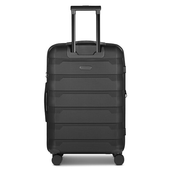 d&n South Dakota 4 wheels Suitcase set 3-piece with expansion pleat