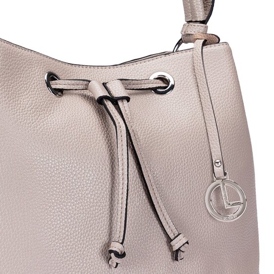 L.Credi Ebony pouch bag 28 cm