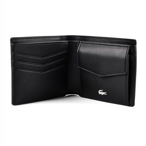 Lacoste Ossian Wallet RFID protection Genuine Leather 12 cm
