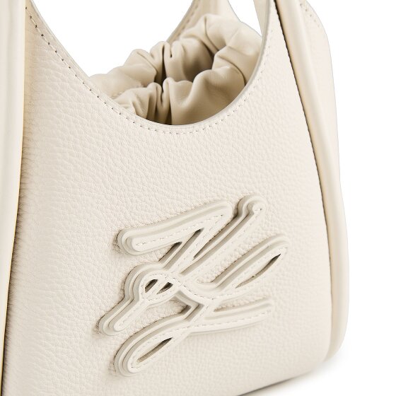 Karl Lagerfeld Autograph Handbag Genuine Leather 26 cm