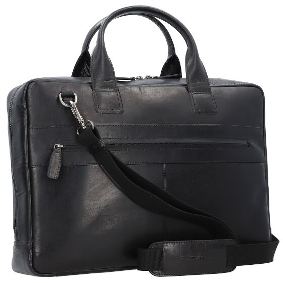 Plevier Rock Briefcase RFID protection Leather 43 cm Laptop compartment