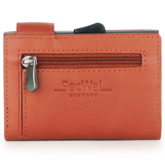 SecWal SecWal 1 credit card case wallet RFID leather 9 cm