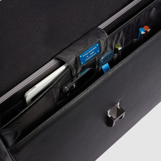 Piquadro Modus Briefcase Leather 40 cm Laptop compartment