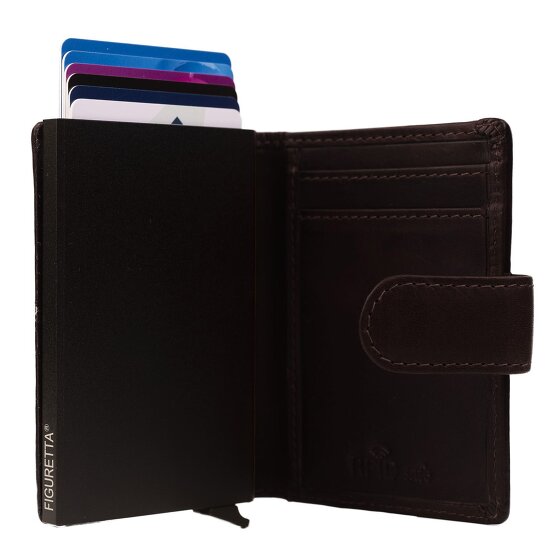 The Chesterfield Brand Loughton Credit card case RFID protection Leather 7 cm