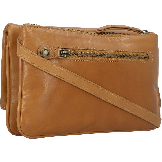 aunts & uncles Jamie's Orchard Raspberry Leather Shoulder Bag 25 cm