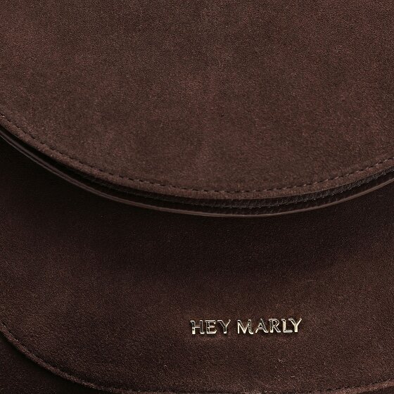 Hey Marly Big Sister Suede Shoulder Bag S Leather 25 cm