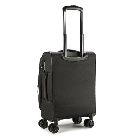 Bugatti Valencia Soft 4 wheels Cabin trolley S 55 cm with expansion pleat