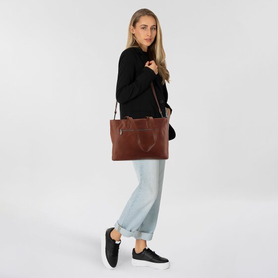 Plevier Power Shopper Bag Leather 43.5 cm Laptop compartment