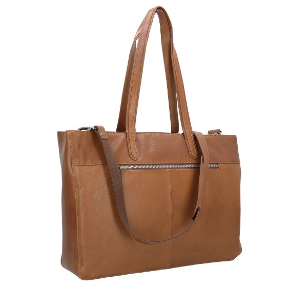 Plevier Power Shopper Bag Genuine Leather 43.5 cm Laptop compartment