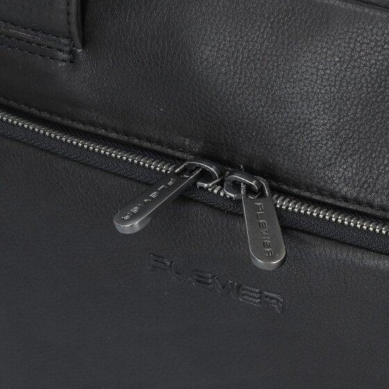 Plevier Vintage Larry Briefcase Leather 40 cm Laptop compartment Plevier Vintage Larry Briefcase Leather 40 cm Laptop compartment