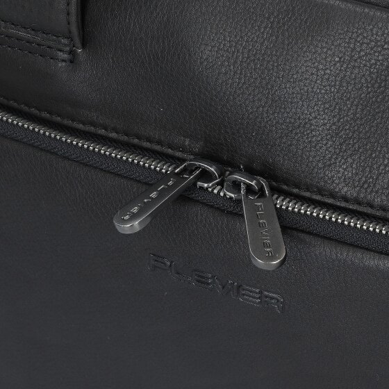 Plevier Vintage Larry Briefcase Leather 40 cm Laptop compartment