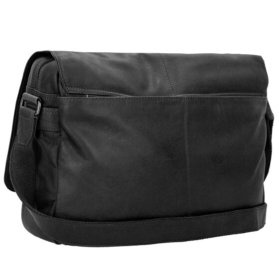 The Chesterfield Brand Wax Pull Up Messenger Leather 40 cm Laptop compartment