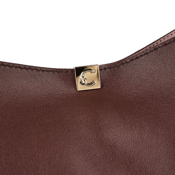 Coccinelle Pansy Shoulder Bag Genuine Leather 34 cm