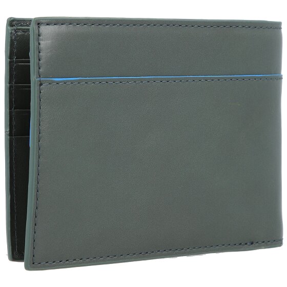 Piquadro Blue Square Revamp wallet RFID leather 13 cm