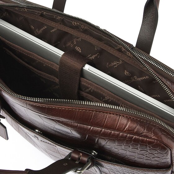 Castelijn & Beerens Briefcase Leather 41 cm Laptop compartment