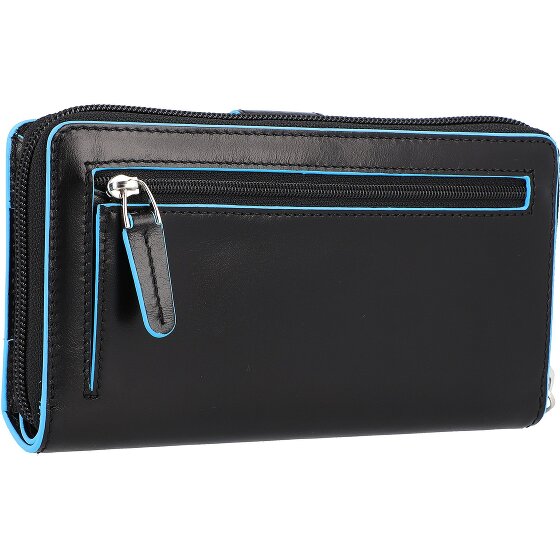 Piquadro Blue Square wallet RFID leather 17.5 cm