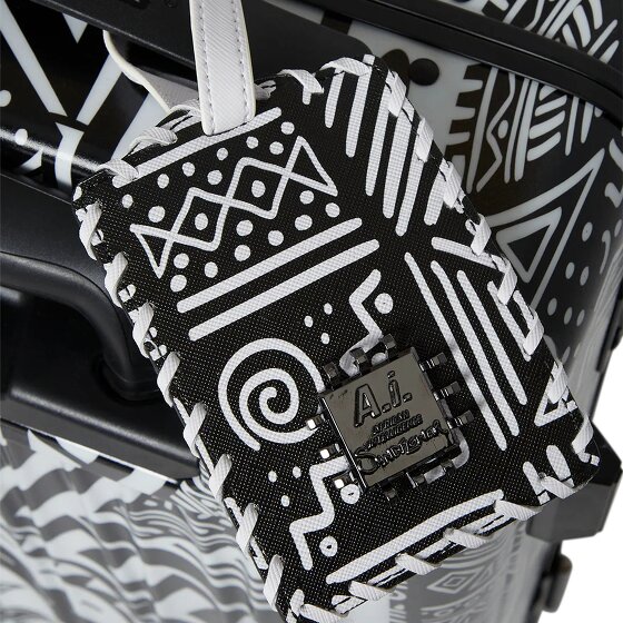 Sprayground Printed Zipper Shark AI Journey to the Mind 4 wheels Cabin trolley 55 cm