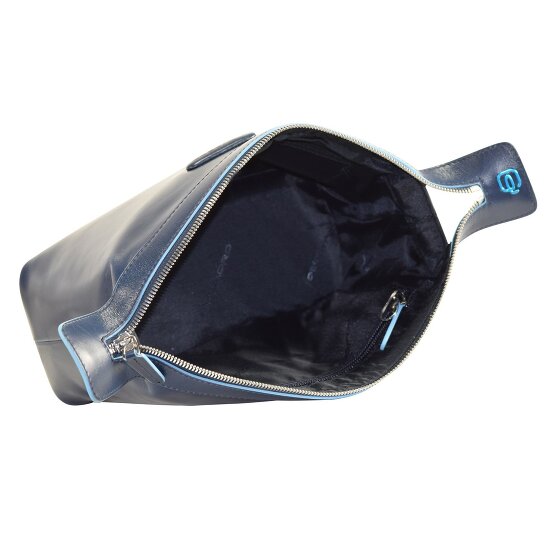 Piquadro Blue Square Toilet bag Leather 23 cm