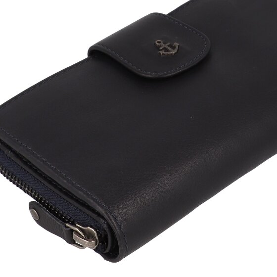 Harbour 2nd Anchor Love Felina Wallet RFID protection Leather 19 cm
