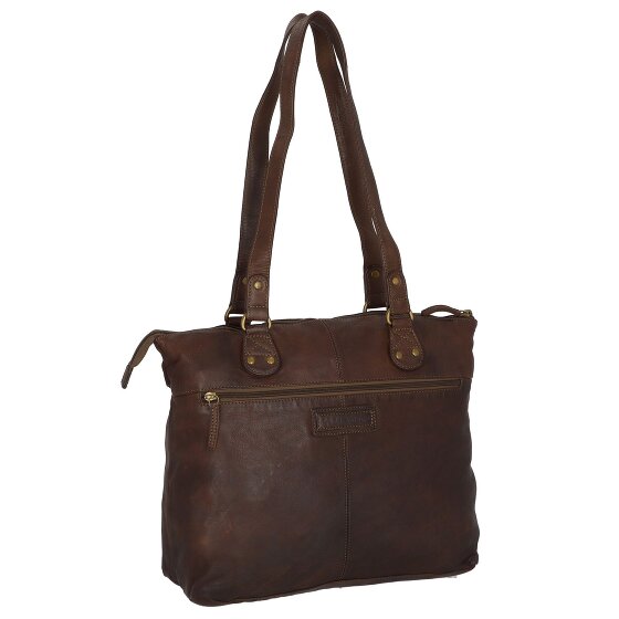 Greenland Nature Femi & Nine shoulder bag leather 35 cm