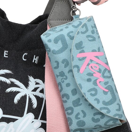 Fritzi aus Preußen Izzy Limited Barbie Malibu Denim Shopper Bag 42 cm
