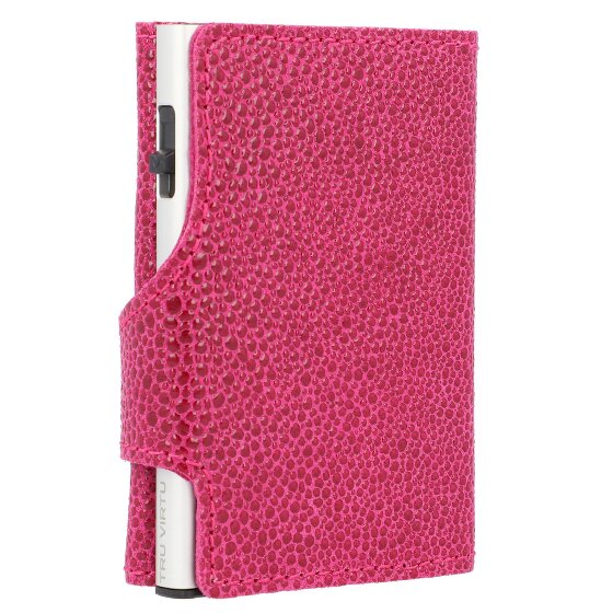 Tru Virtu Click & Slide credit card case wallet RFID leather 6.5 cm