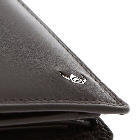 Golden Head Polo Wallet RFID protection Genuine Leather 9 cm