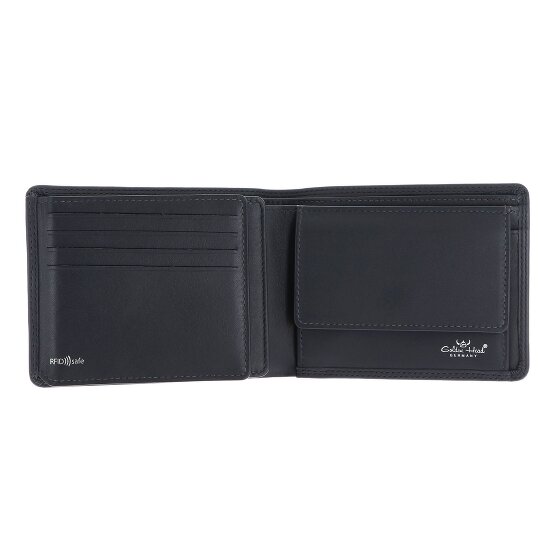 Golden Head Polo Wallet RFID protection Genuine Leather 12.5 cm