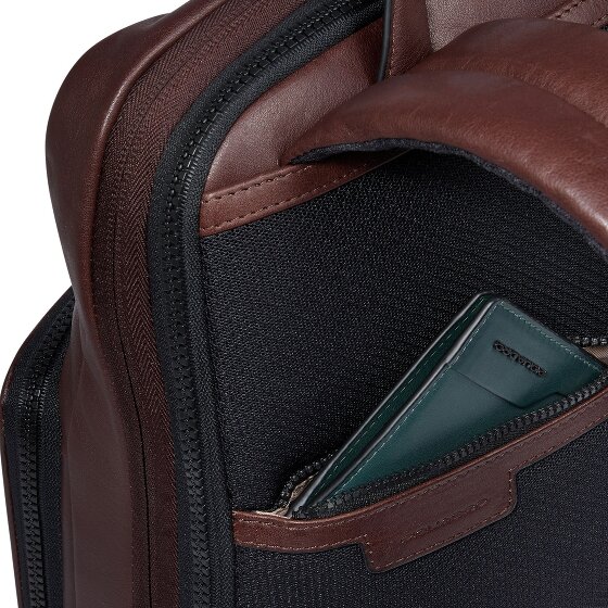 Piquadro Harper Daypack Leather 38 cm Laptop compartment